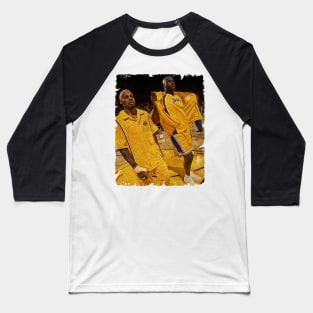 Rodman and Shaq Baseball T-Shirt